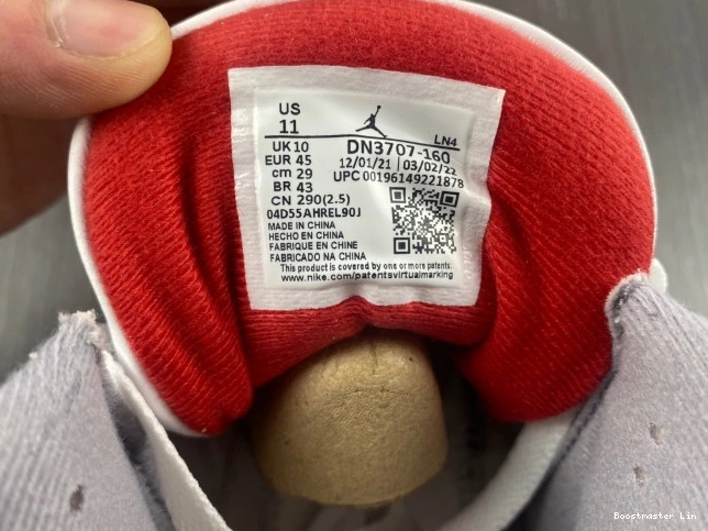 Bmlin Air Red DN3707-160 3 Fire OG Jordan 0810